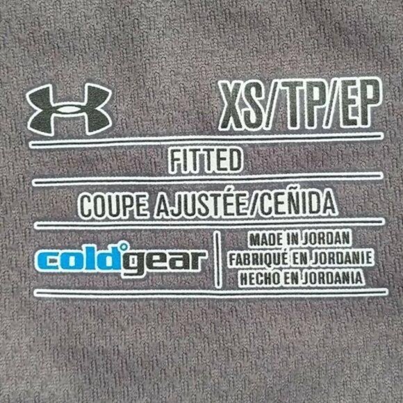 Under Armour Qualifier Fitted 1/4 Zip Top Womens‎ XS Black Gray Athletic Active - Picture 6 of 7